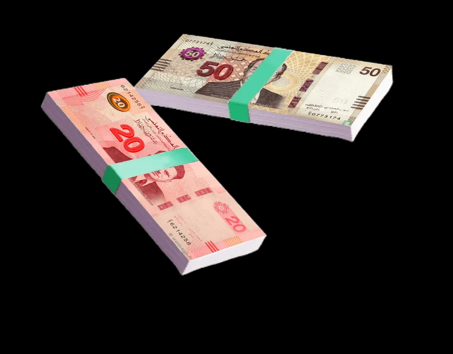 Stacks of money illustrating merchant earnings